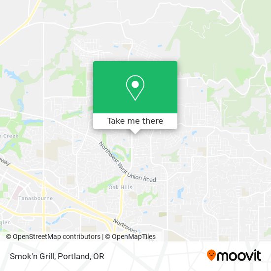 Smok'n Grill map