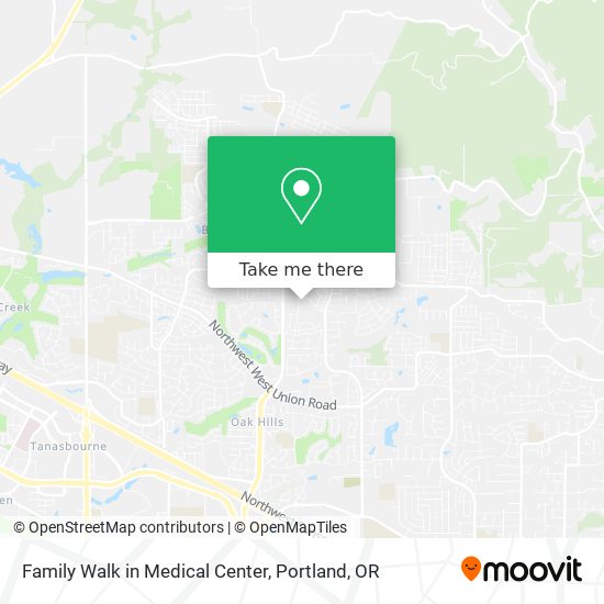 Mapa de Family Walk in Medical Center
