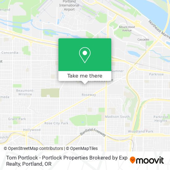 Mapa de Tom Portlock - Portlock Properties Brokered by Exp Realty