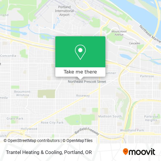 Mapa de Trantel Heating & Cooling