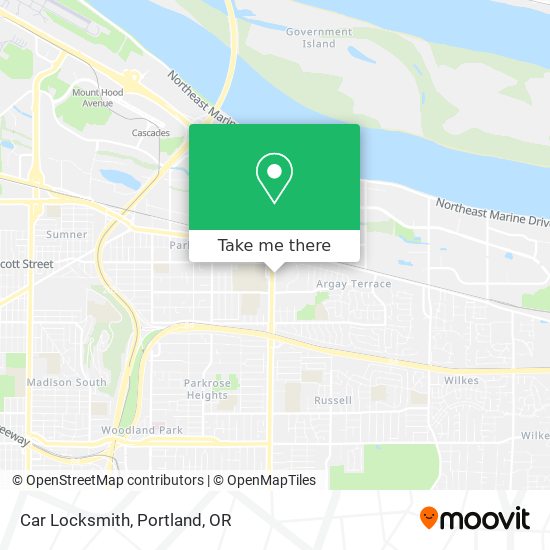 Car Locksmith map