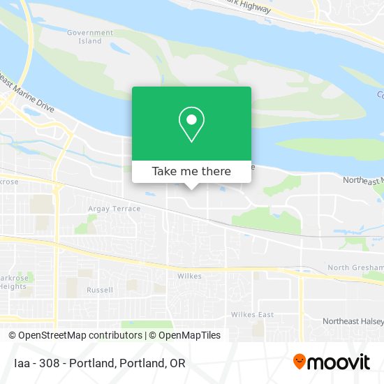 Mapa de Iaa - 308 - Portland