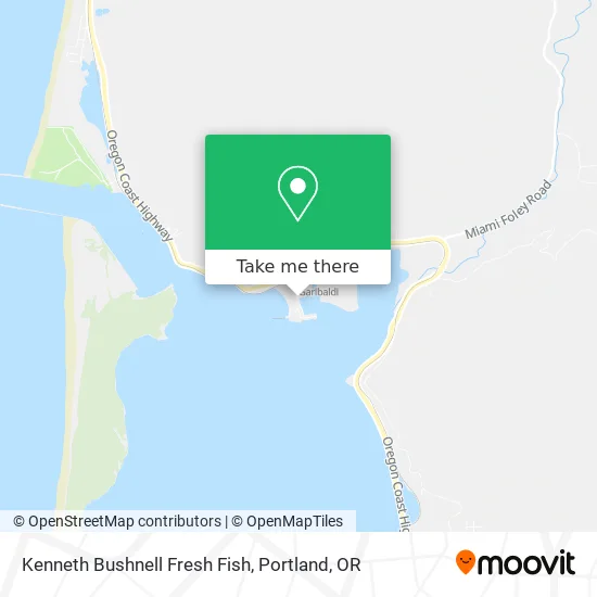 Kenneth Bushnell Fresh Fish map