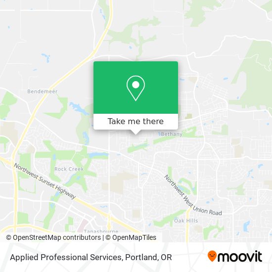 Applied Professional Services map