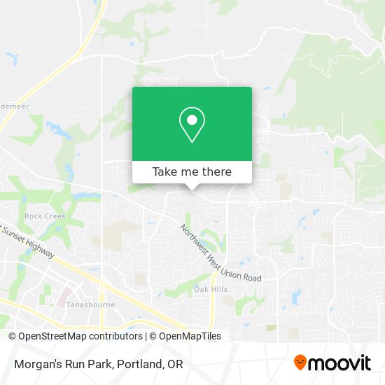 Mapa de Morgan's Run Park