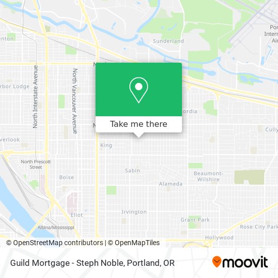Guild Mortgage - Steph Noble map