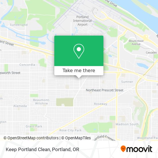 Mapa de Keep Portland Clean