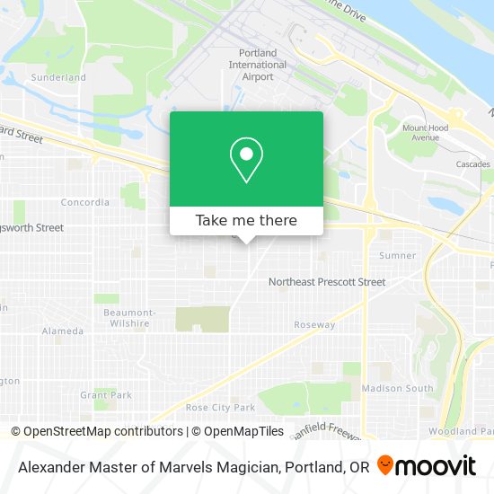 Mapa de Alexander Master of Marvels Magician