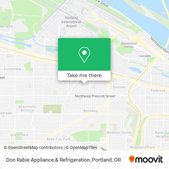 Don Rabie Appliance & Refrigeration map