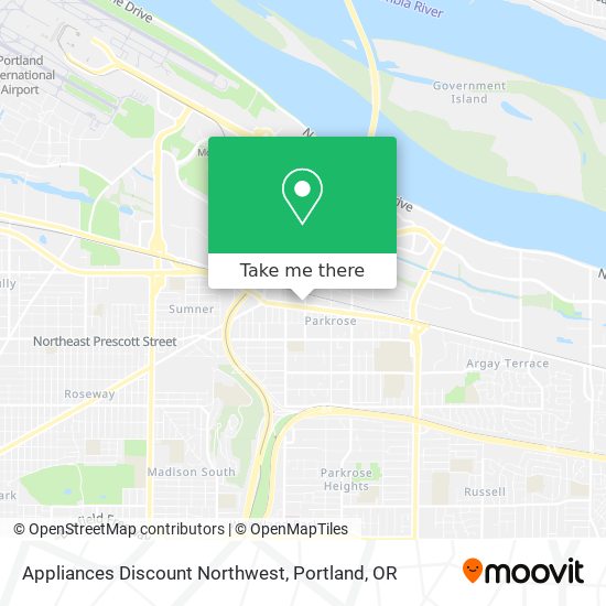 Mapa de Appliances Discount Northwest