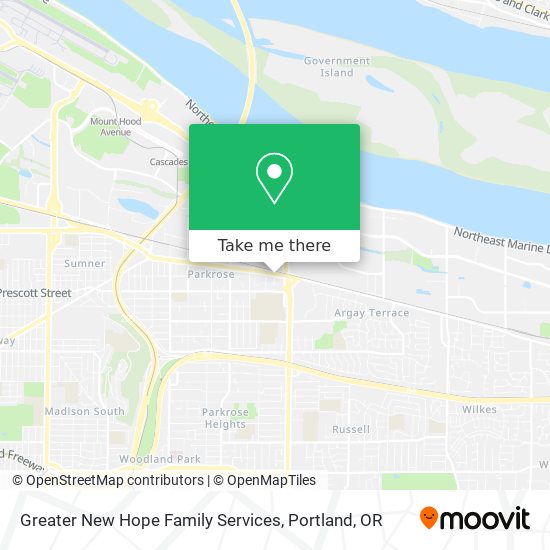 Greater New Hope Family Services map