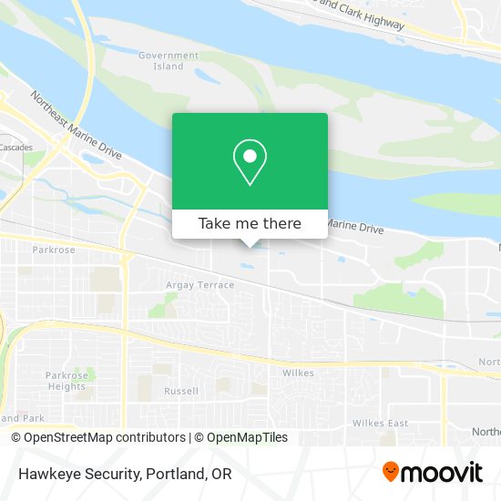 Mapa de Hawkeye Security