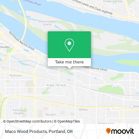 Maco Wood Products map