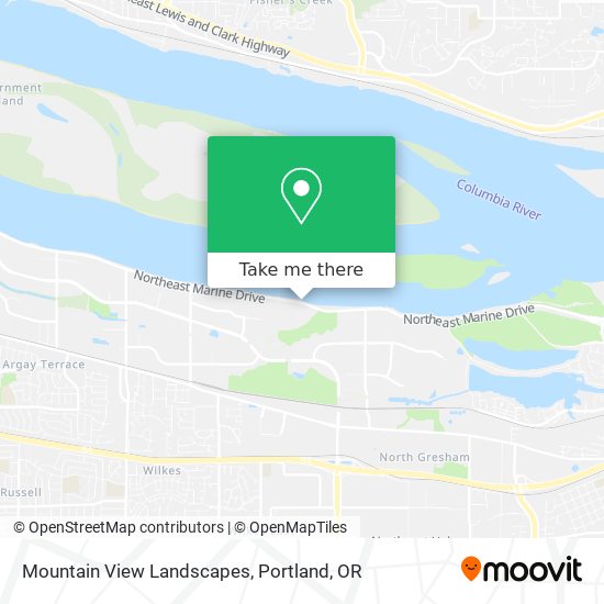 Mountain View Landscapes map