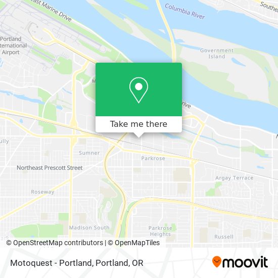 Motoquest - Portland map