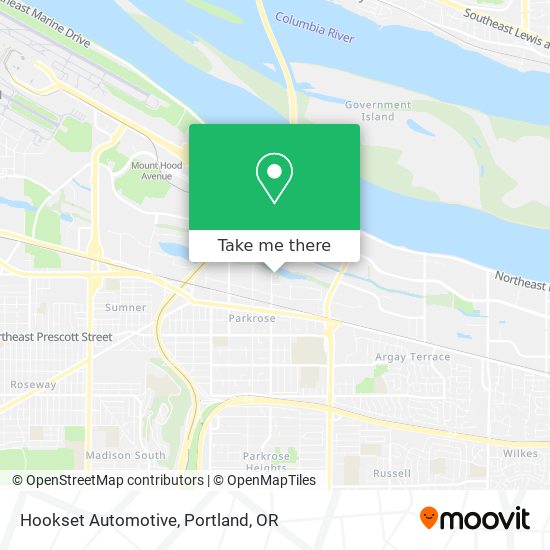 Mapa de Hookset Automotive