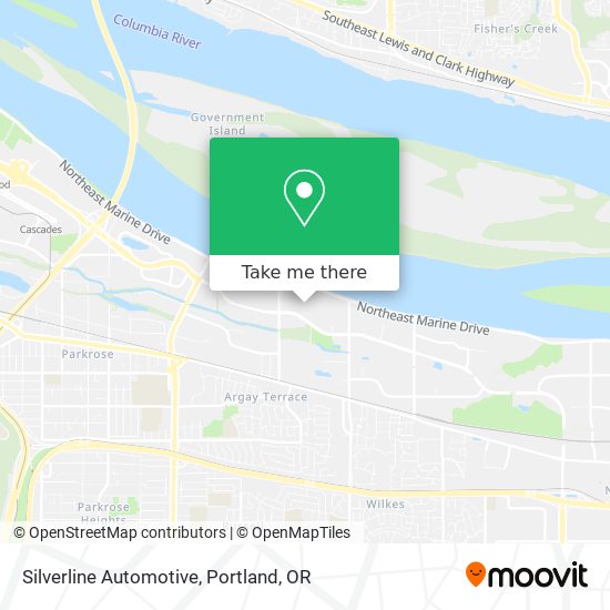 Silverline Automotive map