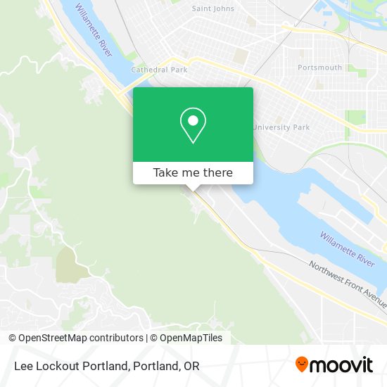 Lee Lockout Portland map