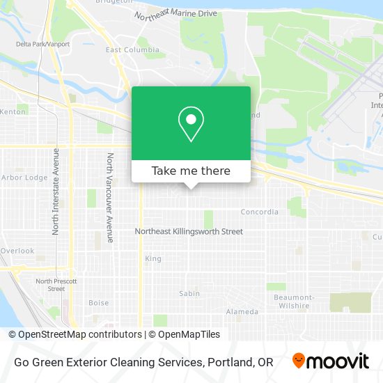 Go Green Exterior Cleaning Services map