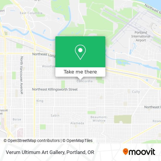 Mapa de Verum Ultimum Art Gallery