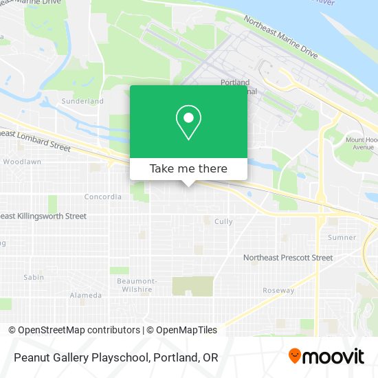 Peanut Gallery Playschool map