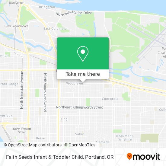 Faith Seeds Infant & Toddler Child map