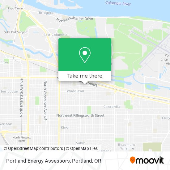 Portland Energy Assessors map