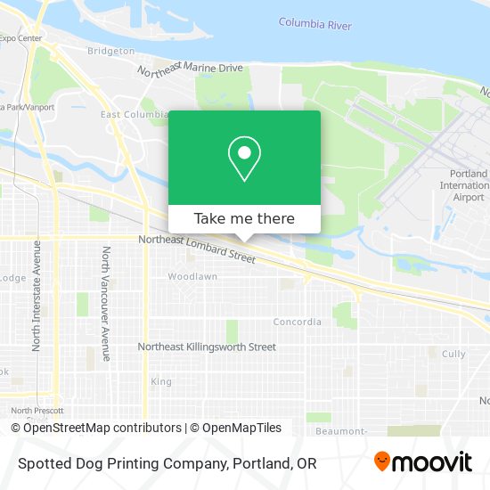 Spotted Dog Printing Company map
