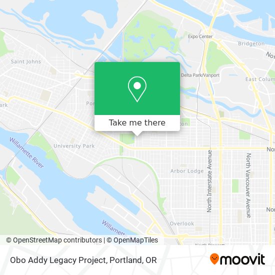 Obo Addy Legacy Project map