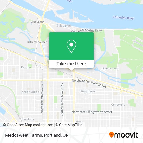 Medosweet Farms map