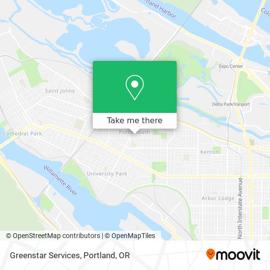 Greenstar Services map