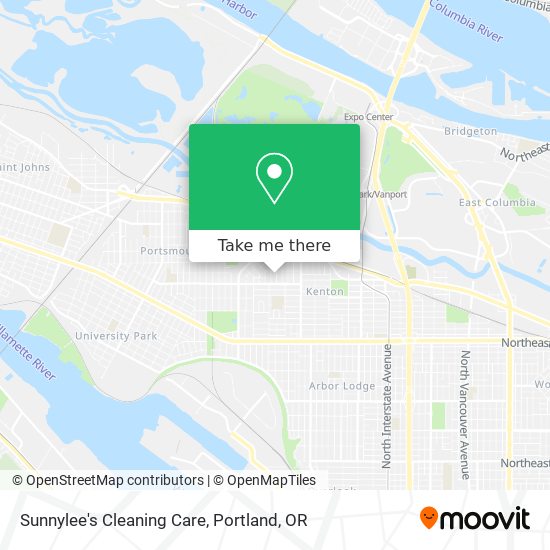 Mapa de Sunnylee's Cleaning Care
