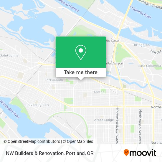 NW Builders & Renovation map