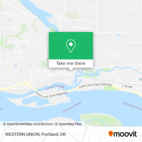Mapa de WESTERN UNION
