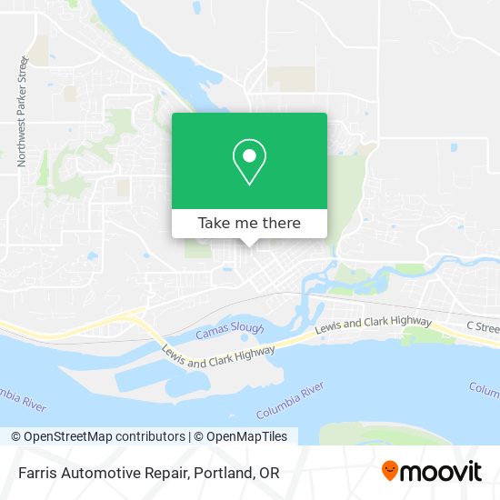 Farris Automotive Repair map