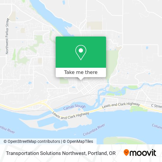 Transportation Solutions Northwest map