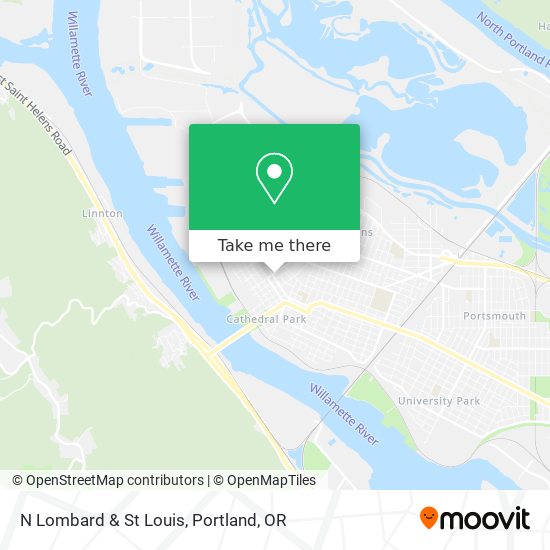 Mapa de N Lombard & St Louis