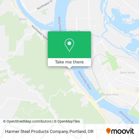 Harmer Steel Products Company map