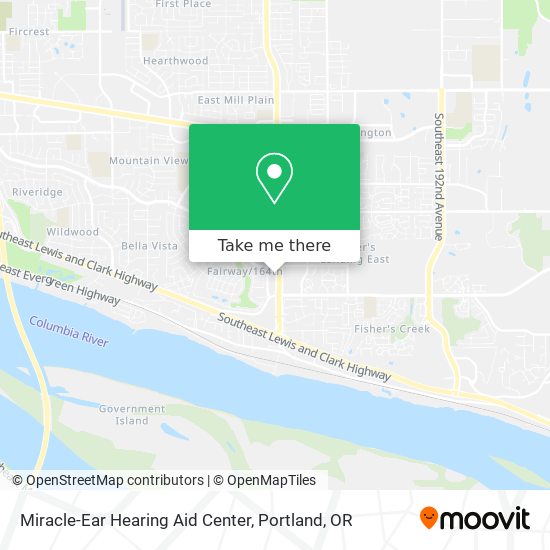 Mapa de Miracle-Ear Hearing Aid Center