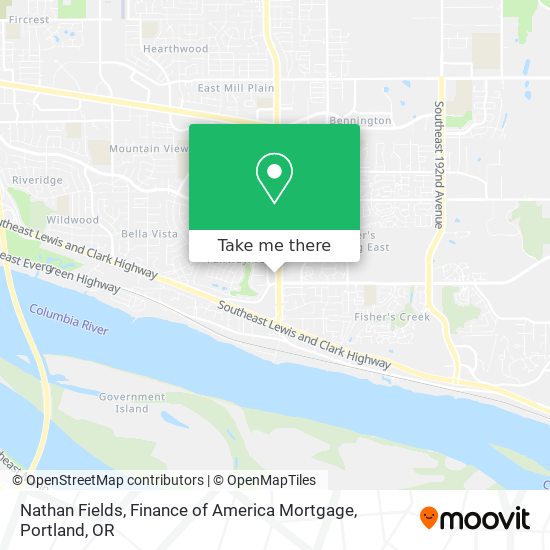 Nathan Fields, Finance of America Mortgage map