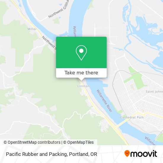 Pacific Rubber and Packing map
