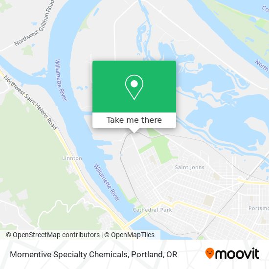 Momentive Specialty Chemicals map