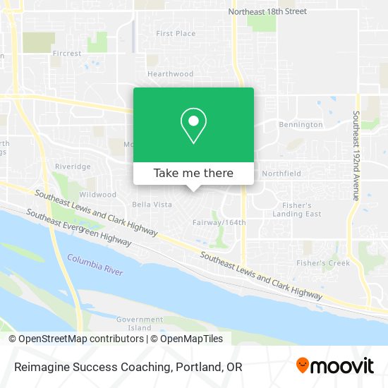 Reimagine Success Coaching map