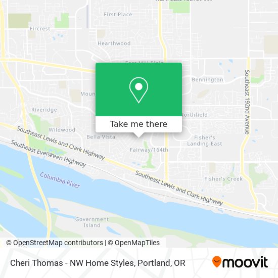 Cheri Thomas - NW Home Styles map