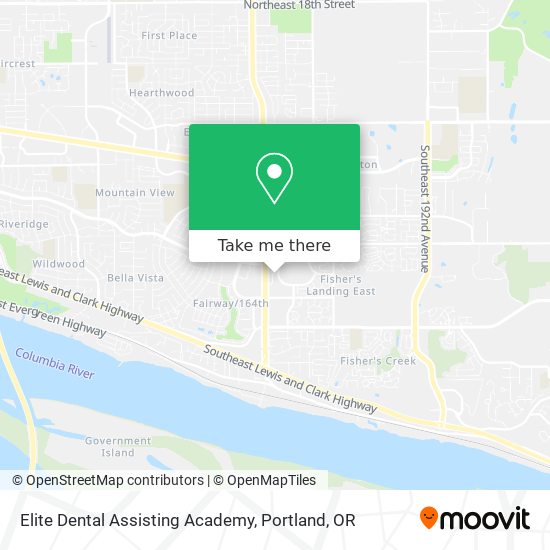 Mapa de Elite Dental Assisting Academy