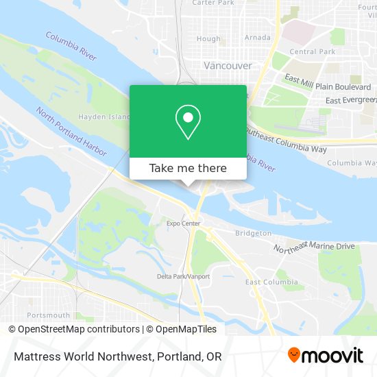 Mapa de Mattress World Northwest
