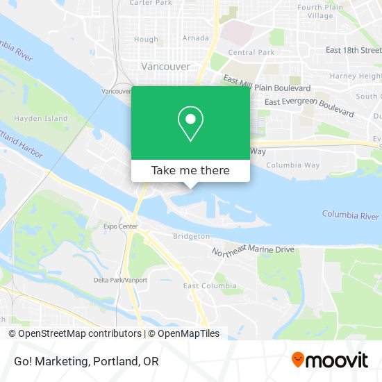 Go! Marketing map