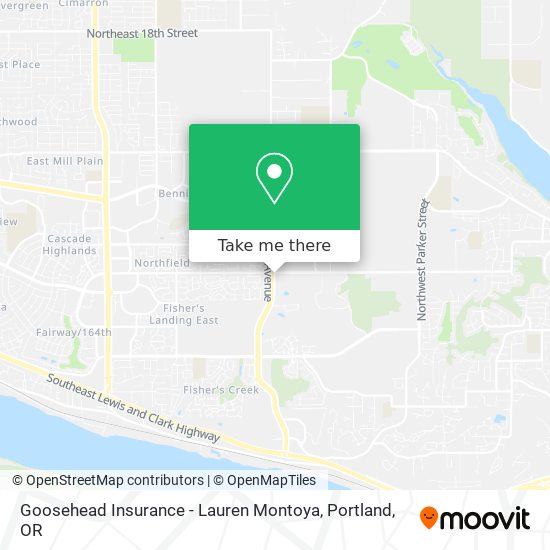 Goosehead Insurance - Lauren Montoya map