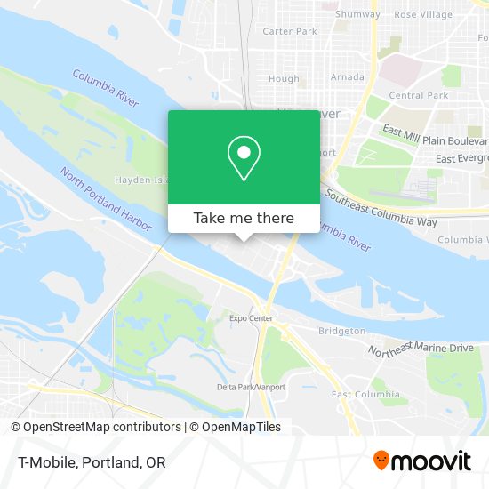 T-Mobile map