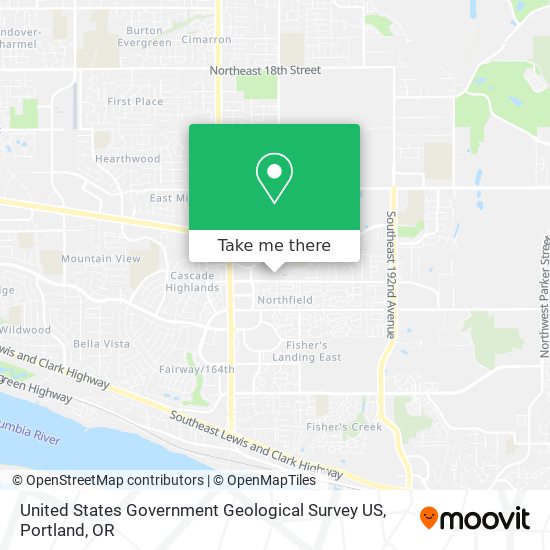 Mapa de United States Government Geological Survey US